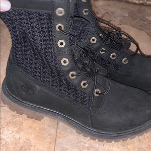 Crocheted Timberland Boots